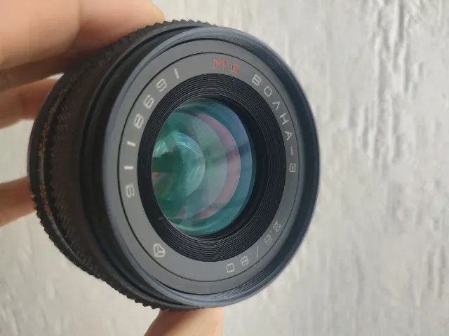 Lente Volna 3 80mm F/2.8 Pentacon Six Ou Kiev 60 Pentacon Six  - Foto 2