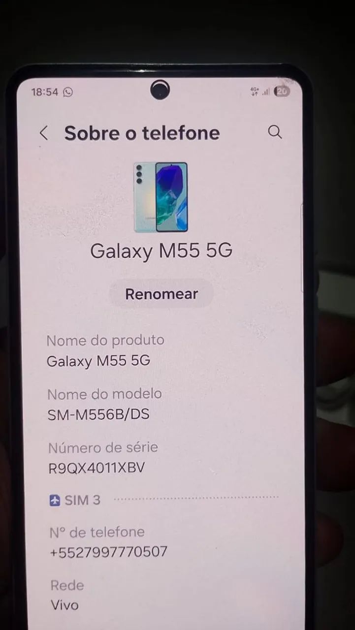Samsung M55 5g 25g na caixa  - Foto 4