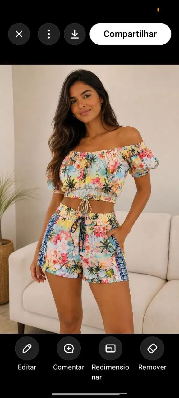 Conjunto p, brechó. Lindíssimo 19,90