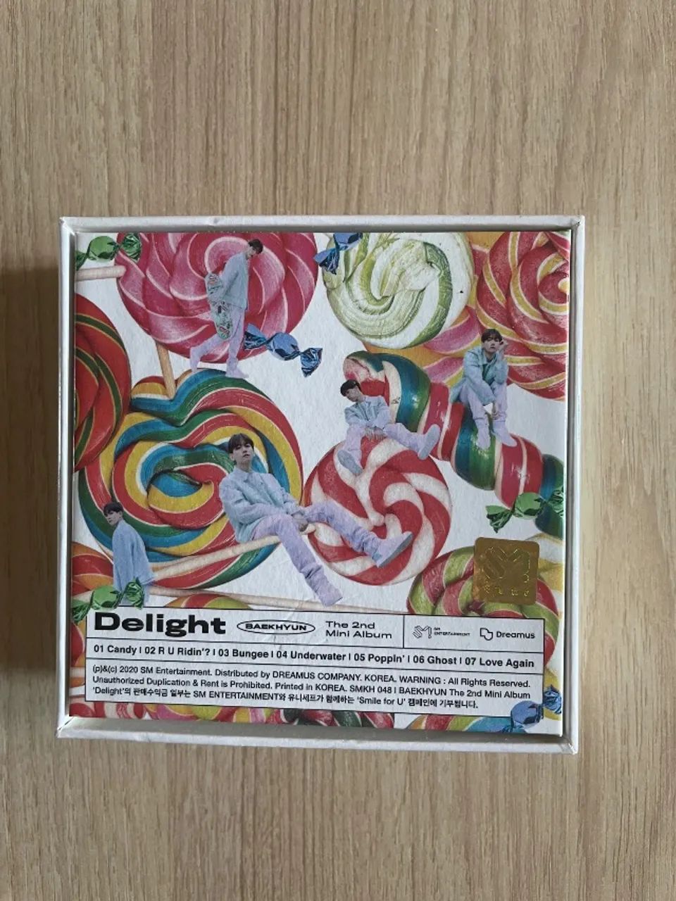 Kihno Álbum Baekhyun - Delight (versão mint) / Sem PC  - Foto 2