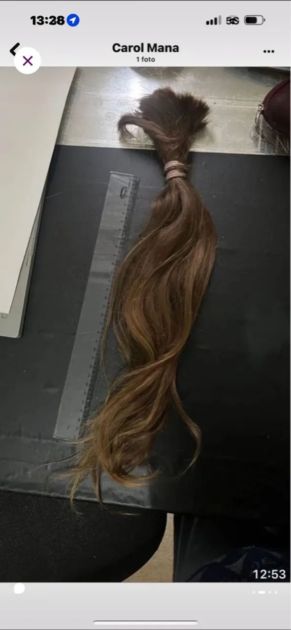  Cabelo loiro natural, virgem - Foto 2