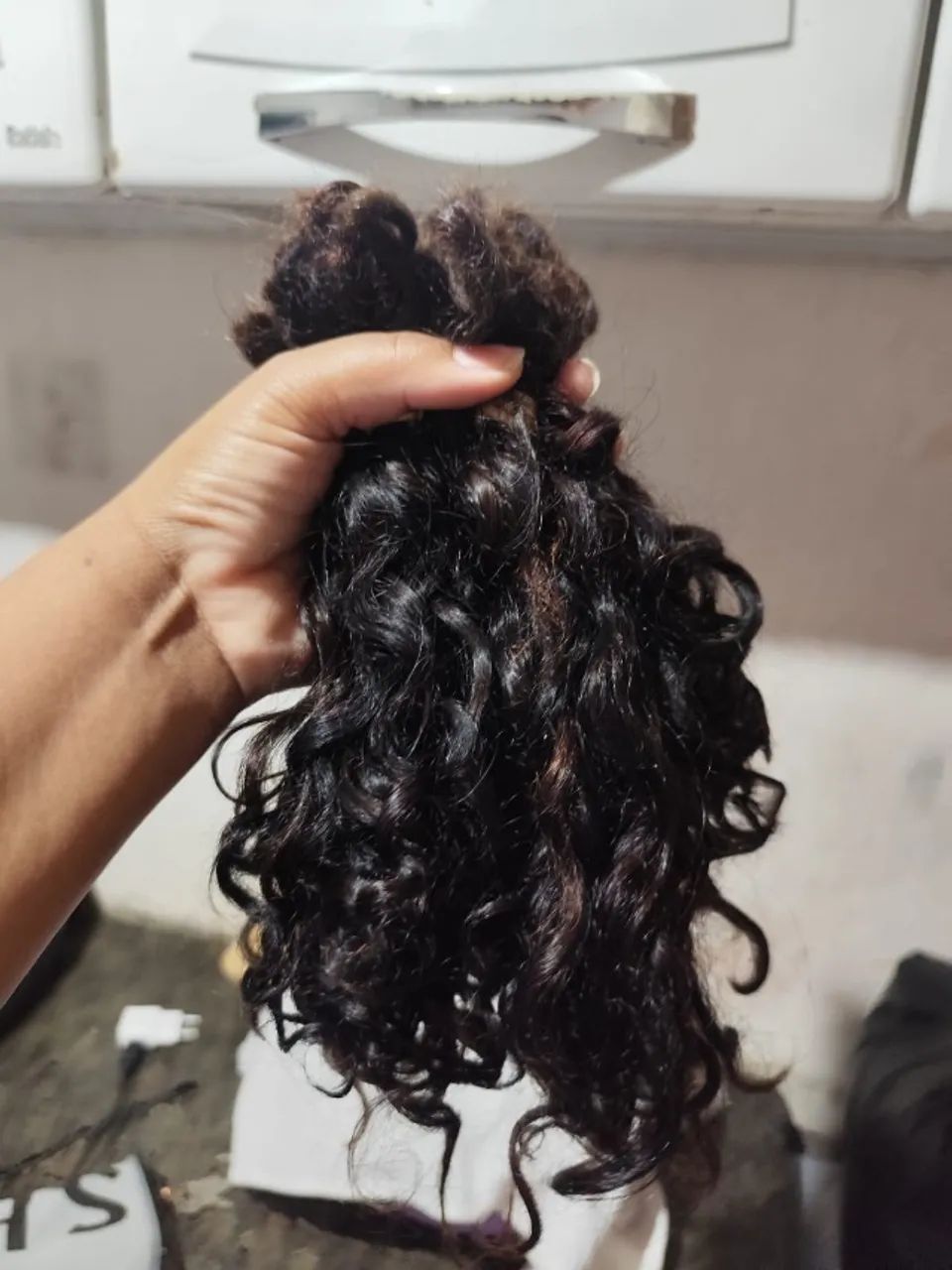 Cabelo humano (megahair)