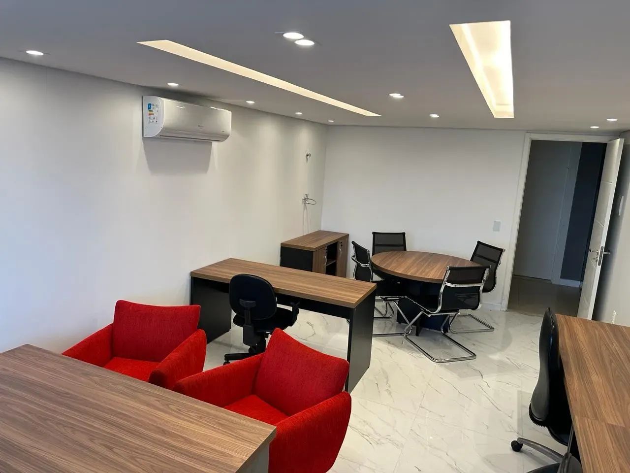 Sala Comercial Mobiliada - Foto 4