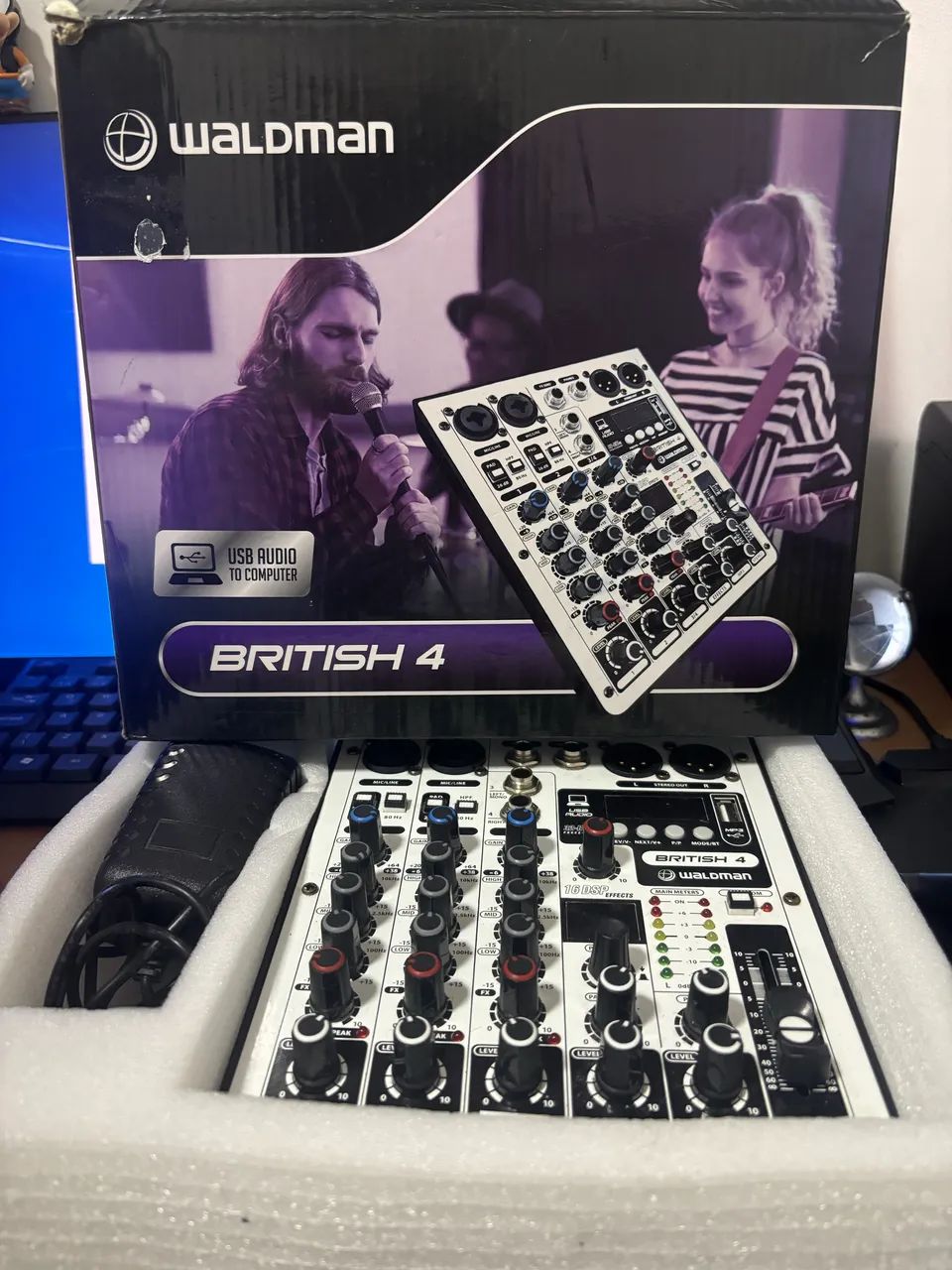 Mesa de som Waldman British B-4  - Foto 2