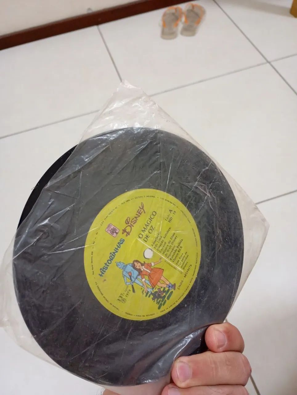 Disco de vinil raro e lacrado Disney, O mágico de Oz - Foto 5