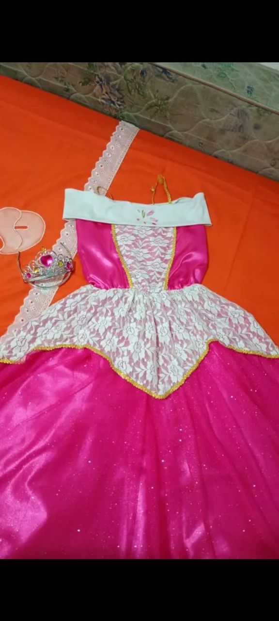VESTIDO PRINCESA AURORA  - Foto 2