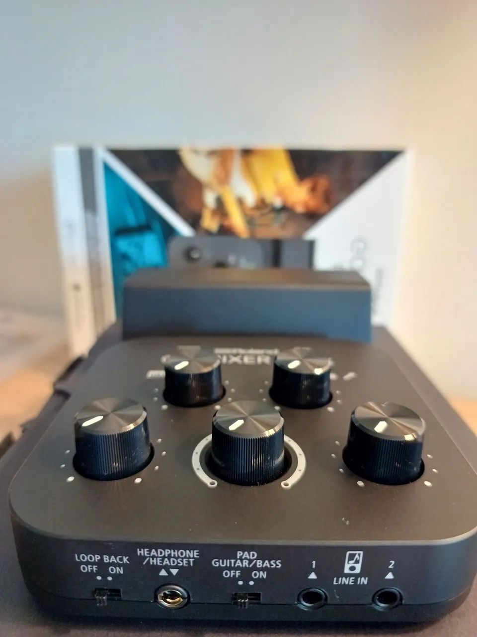 Roland GO:MIXER PRO-X Impecável Completa na Caixa para iPhone e Android - Foto 5