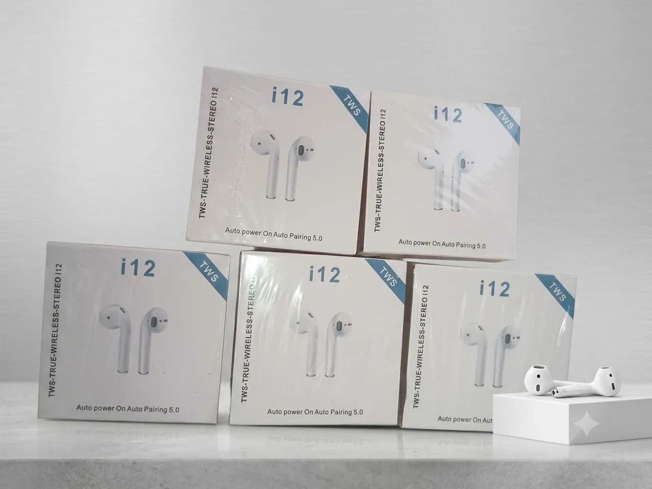 Fone de ouvido bluetooth i12