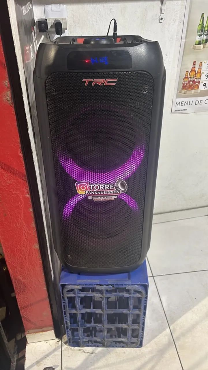 Caixa Som Trc 500w 