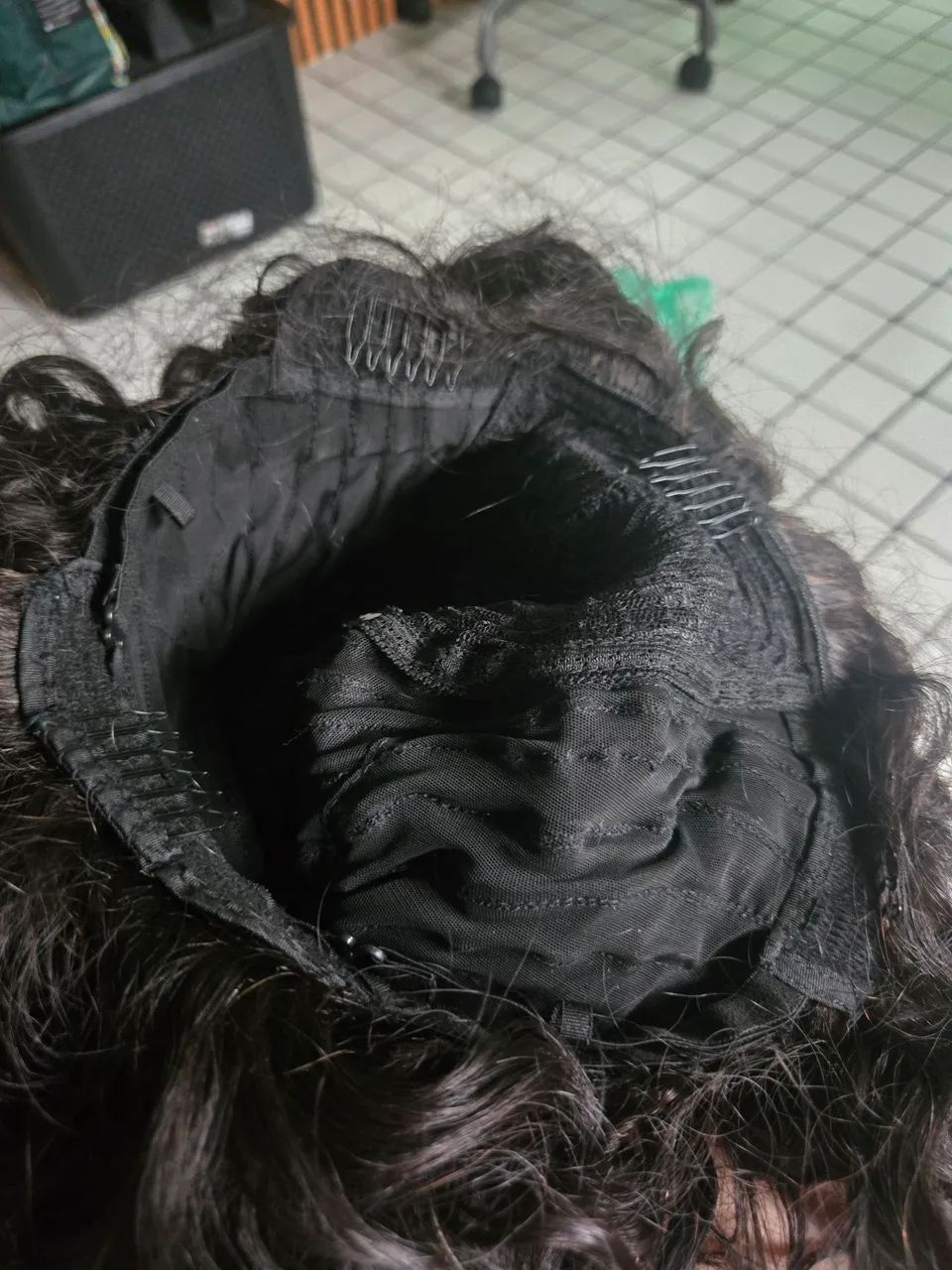 Peruca cabelo humano 