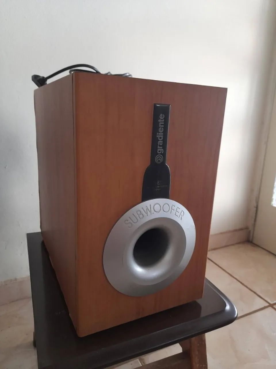 Subwoofer ativo da gradiente            - Foto 5