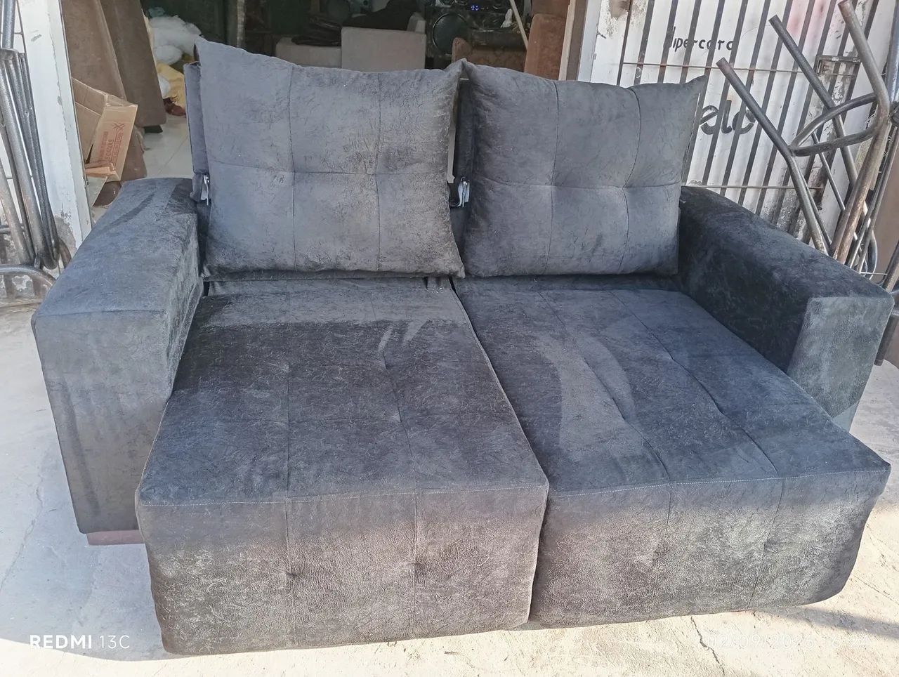 SOFA RETRATI PRETO NOVO - Foto 3