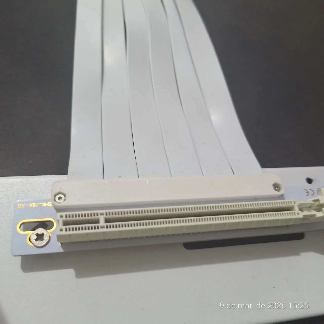 Adaptador Cabo Extensor Riser Flexível Pci-e 30cm - Foto 4