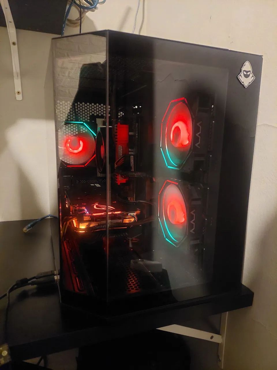 PC GAMER RYZEN 5600 GT GTX 1080 ASUS ROG STRIX