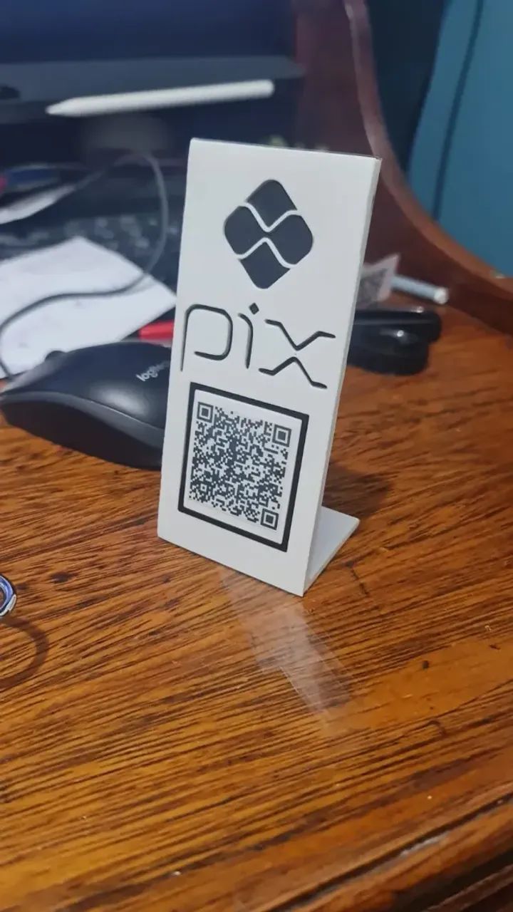 Placa Pix QR Code para Pagamento  - Foto 2