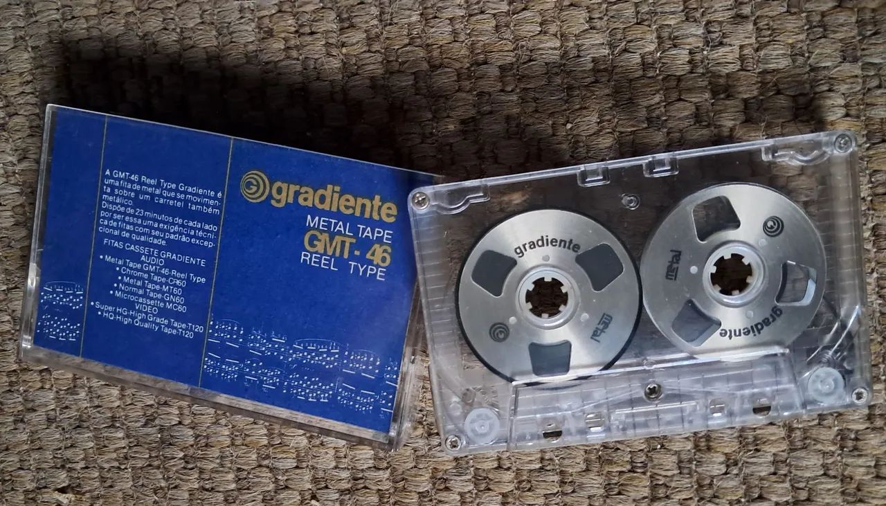 Cassette K7 Gradiente Reel Type "Rolinho" - Foto 2