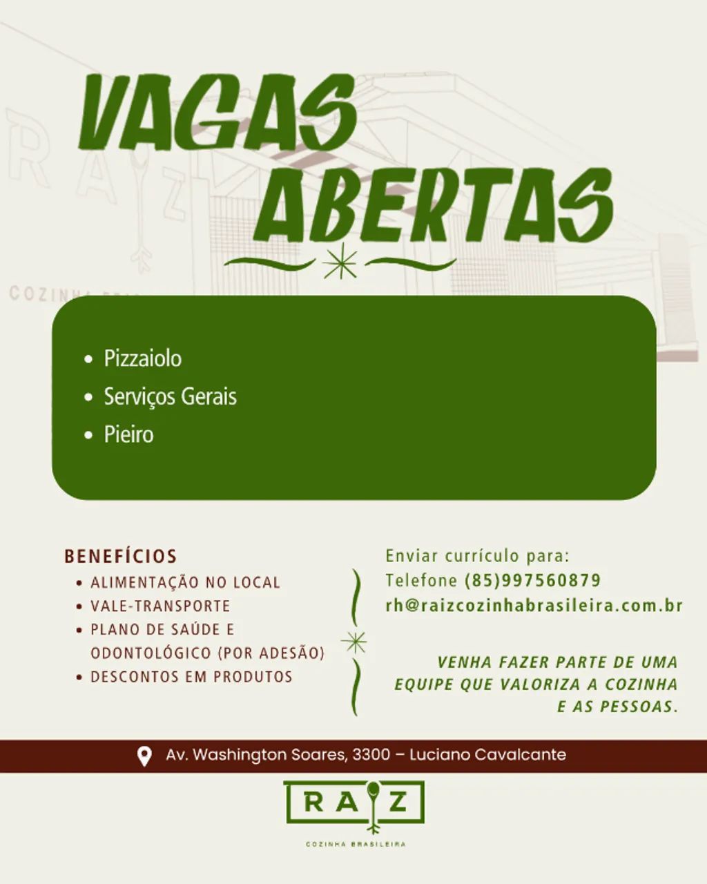 Serviços gerais