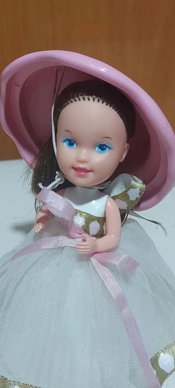 Boneca Cupcake Estrela Rosa