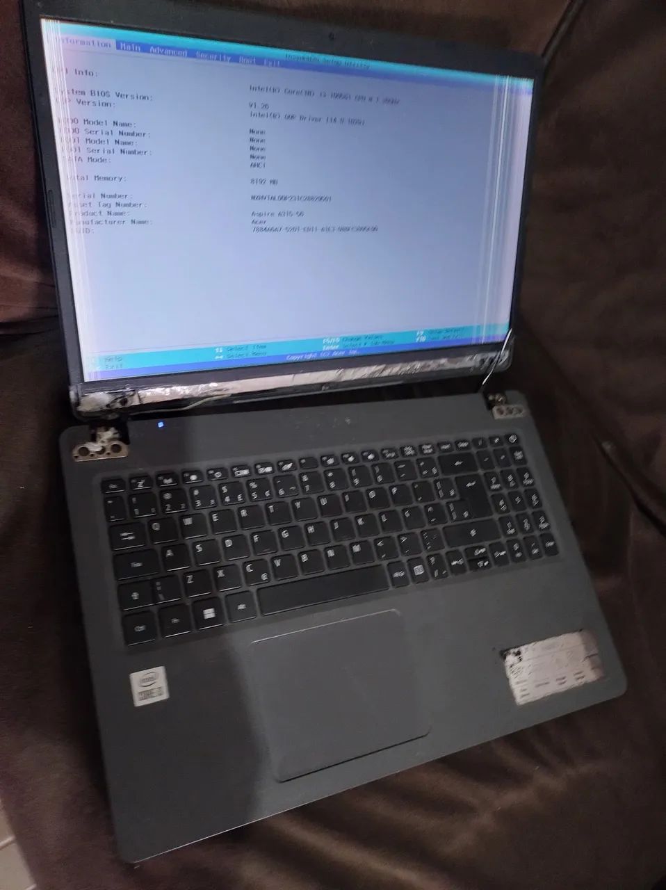 Notebook Acer i3 10 Ger 8 ram para conserto  - Foto 2