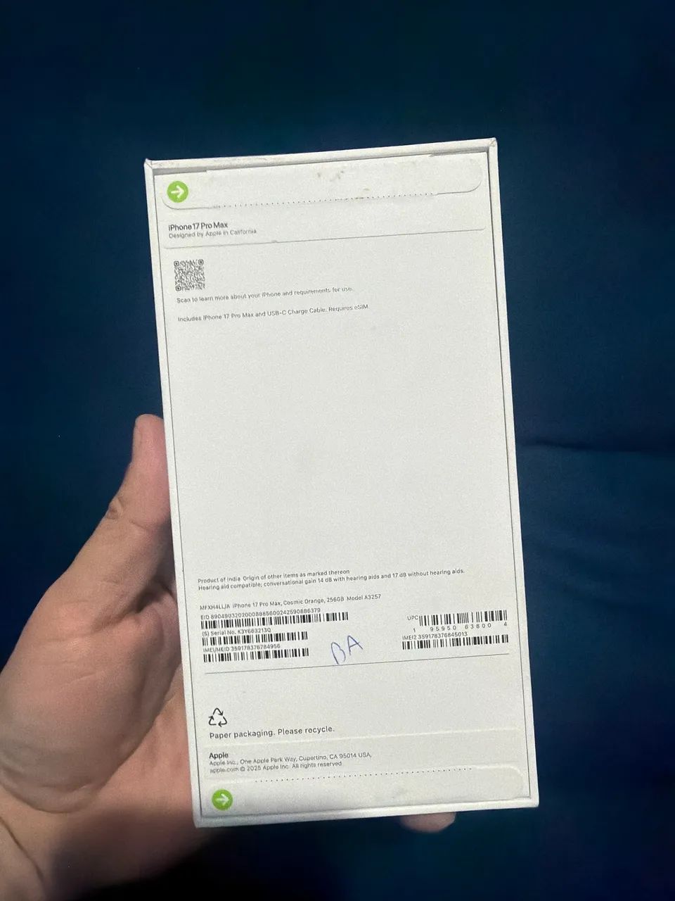 iPhone 17 pro Max 256  - Foto 2