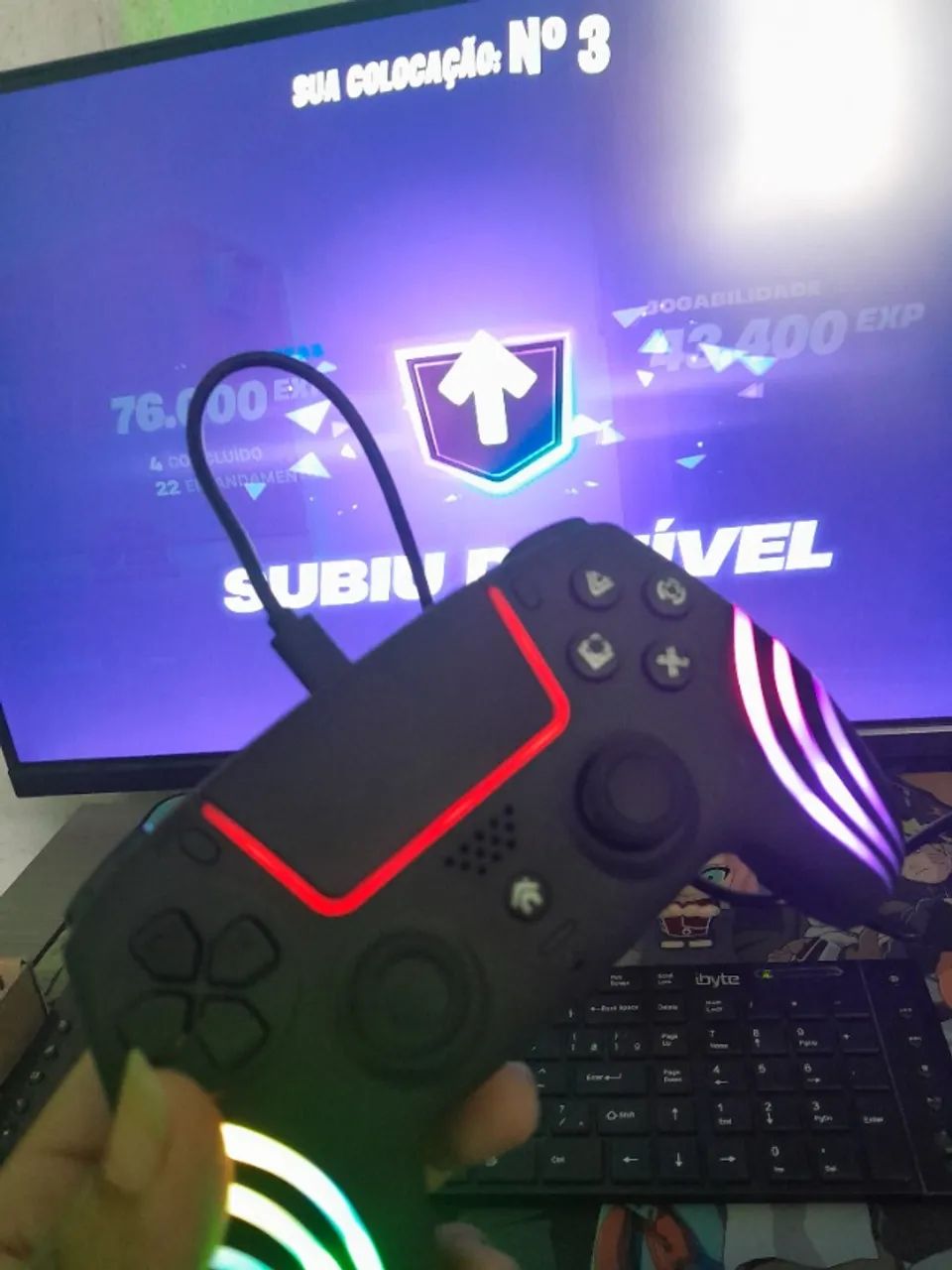 Controle ps4  - Foto 2