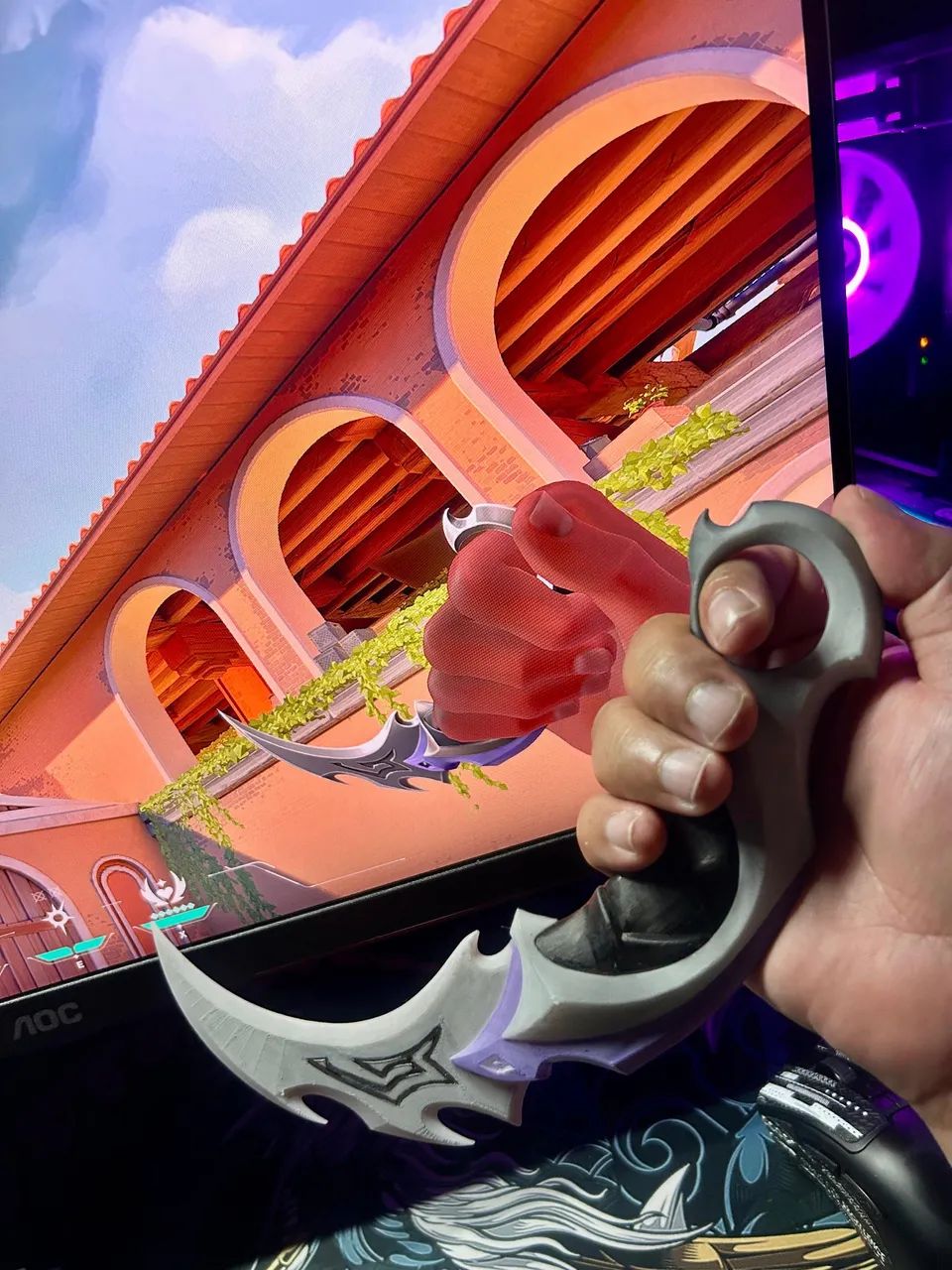 Faca Karambit Valorant Saqueadora - Foto 3