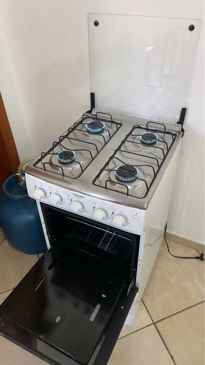Fogão automático com mangueira entrego! - Foto 2