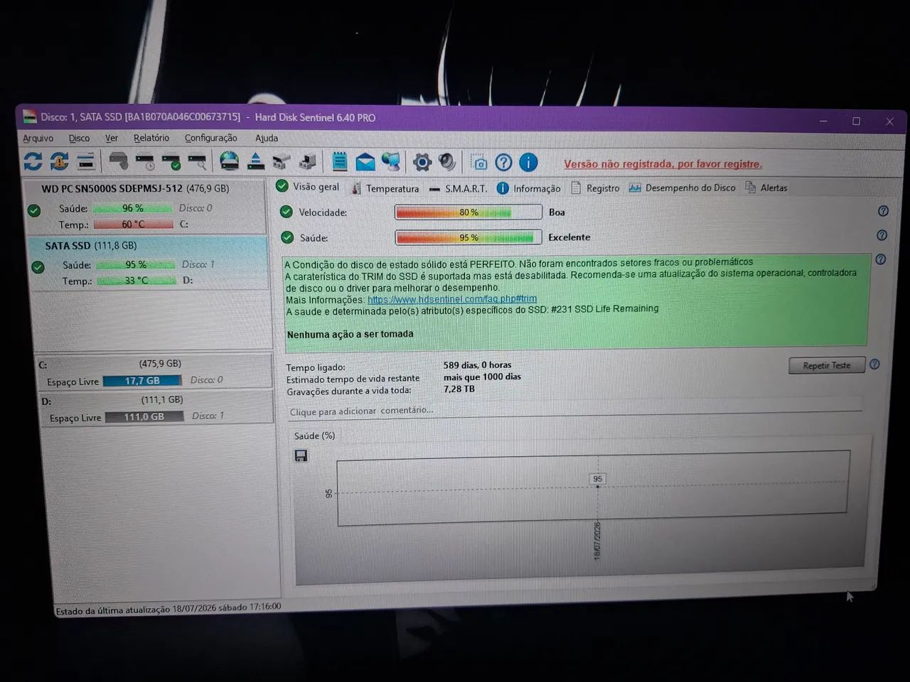 SSD Sata 120gb - Foto 2