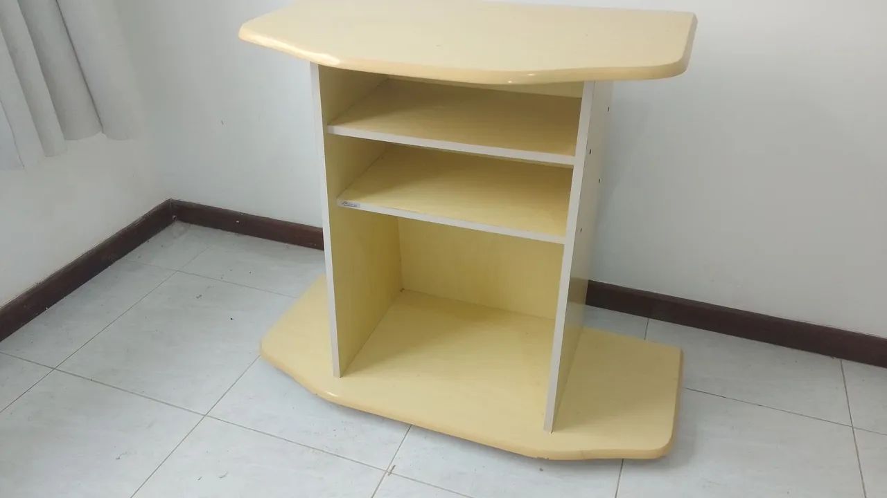 Rack de TV estante para TV ou monitor até 32 polegadas  - Foto 4