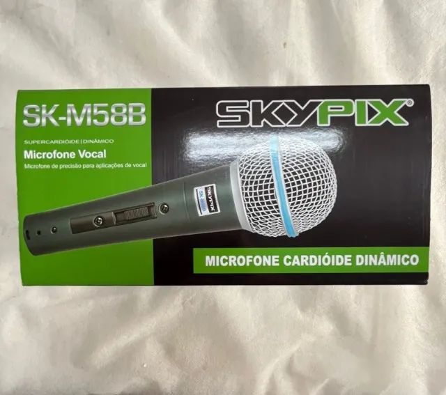 Microfone Vocal SK-M58 SKYPIX