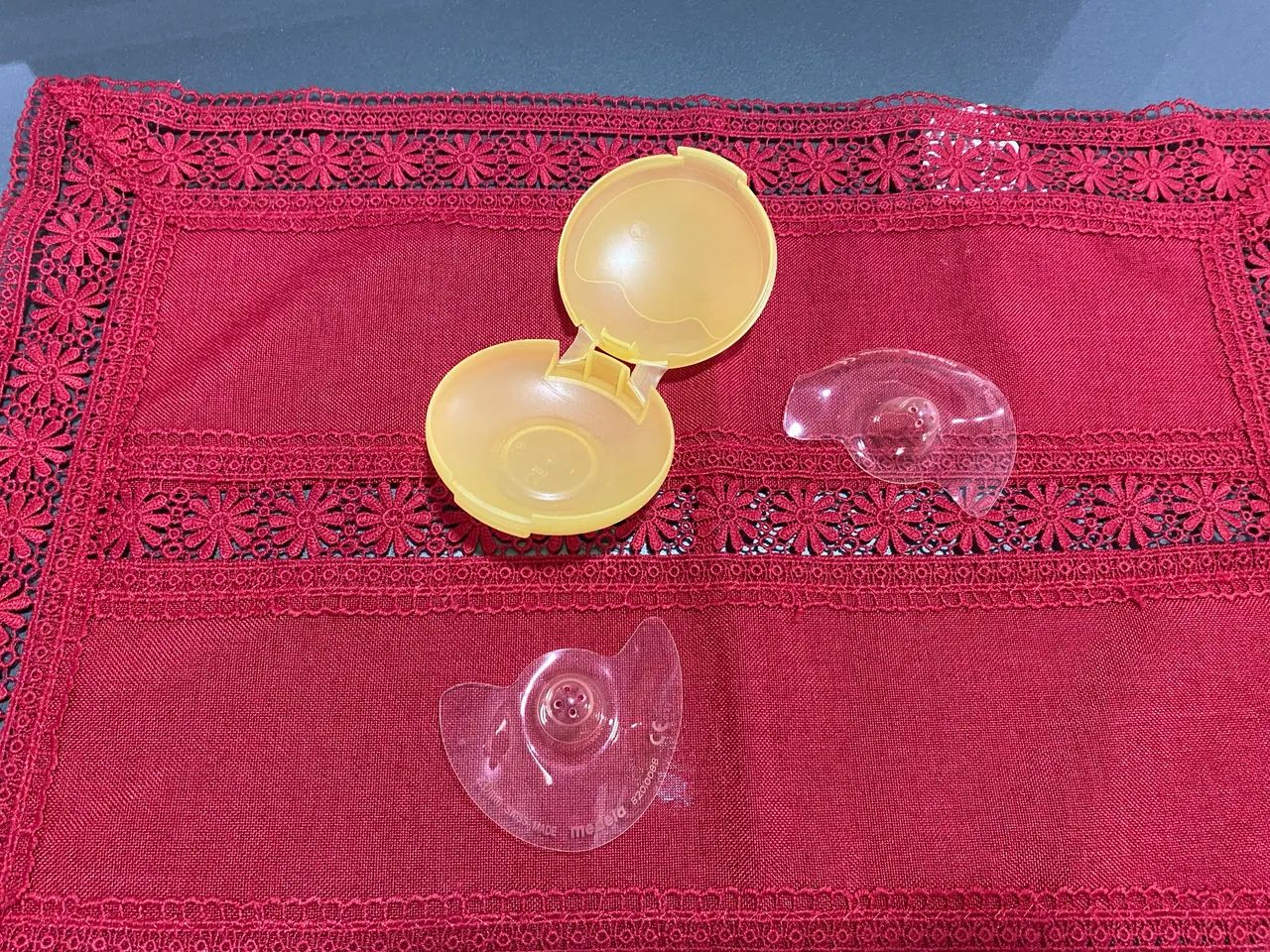 Protetor de mamilo silicone marca medela - Foto 3