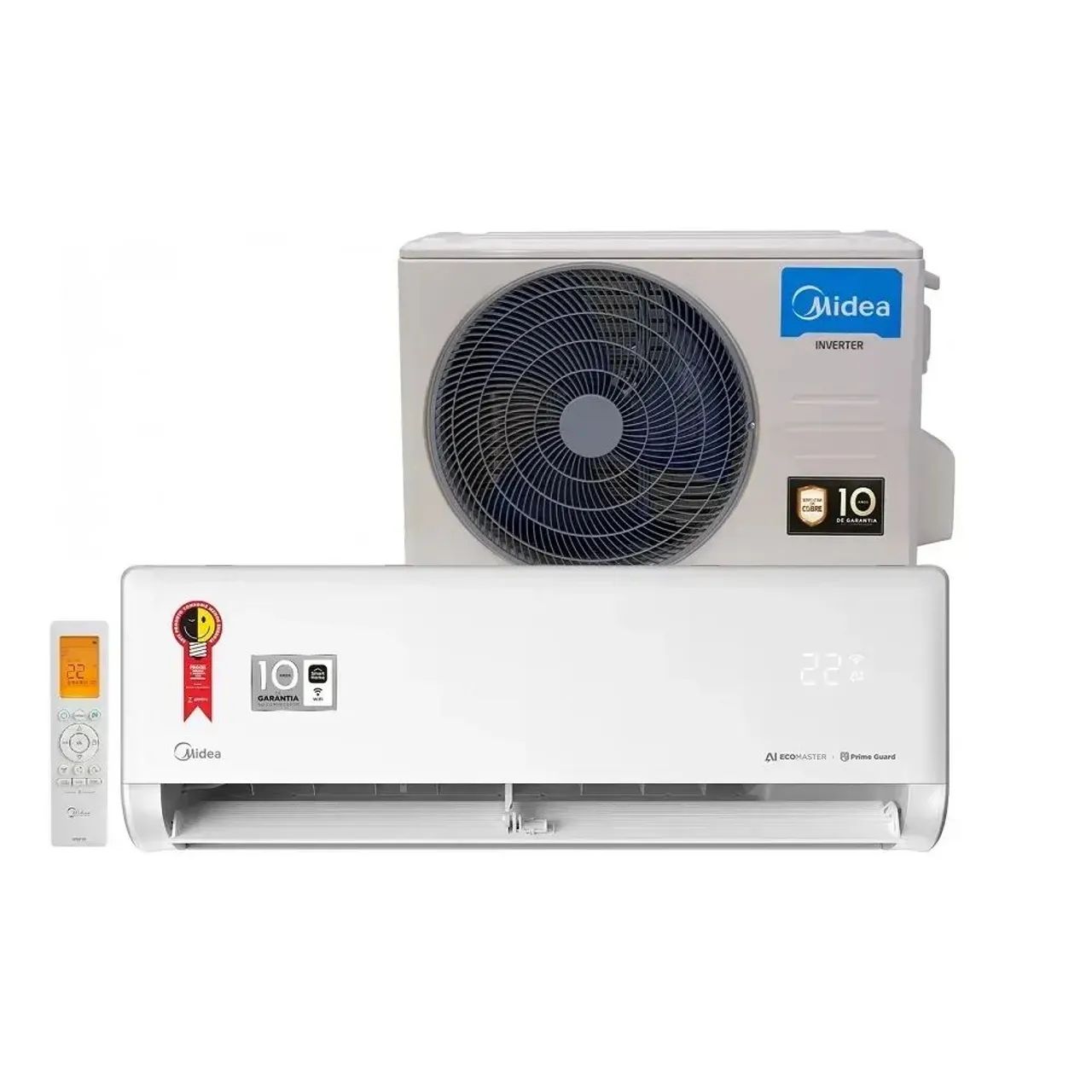 Ar condicionado Midea ecomaster 9000 btus - Foto 4