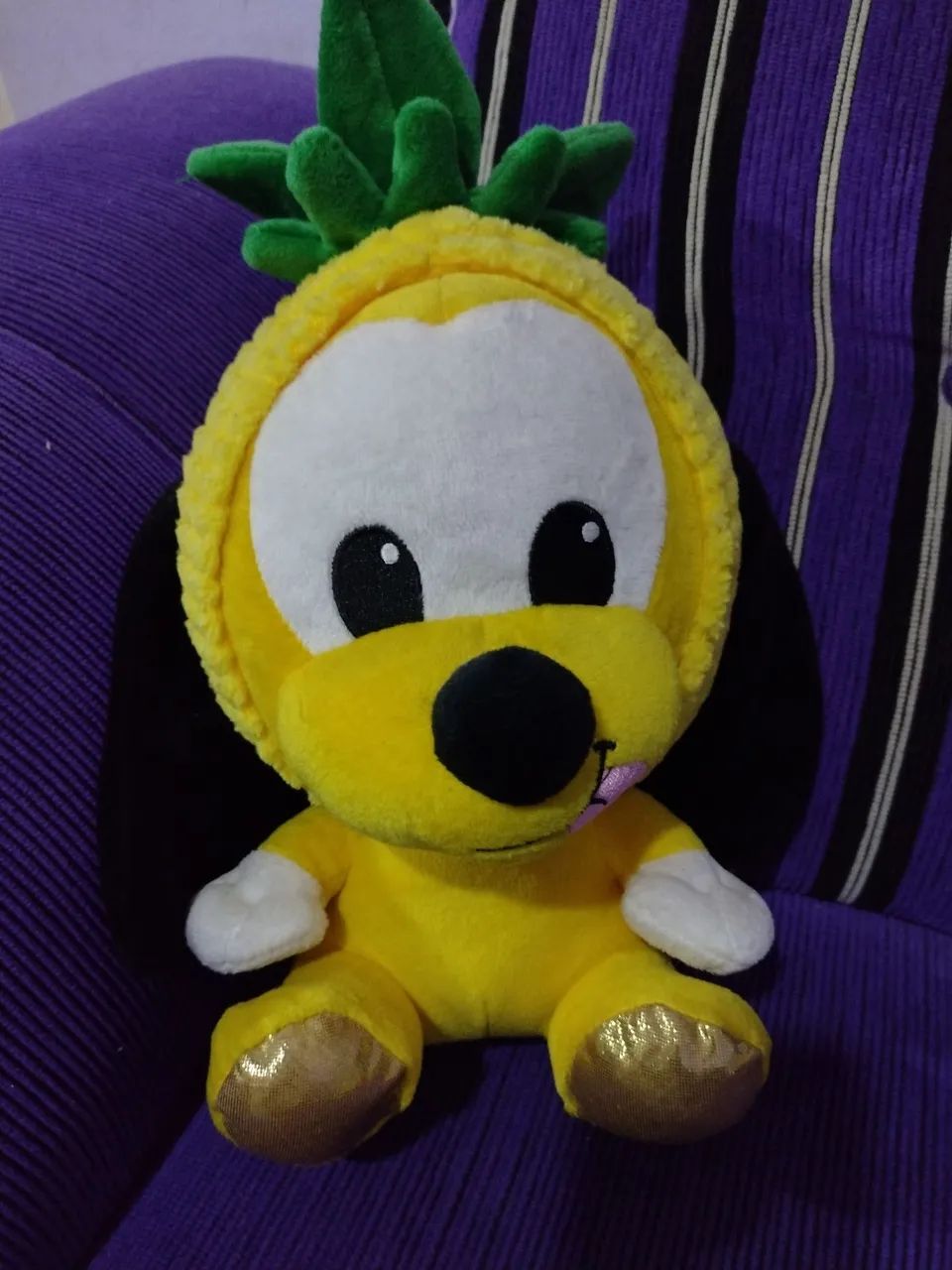 Pelúcia Pluto Abacaxi original Disney 