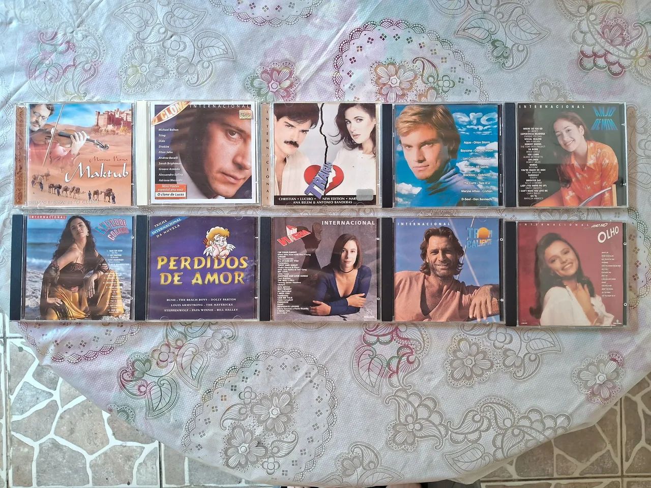 CDs Trilha Novelas Internacionais 