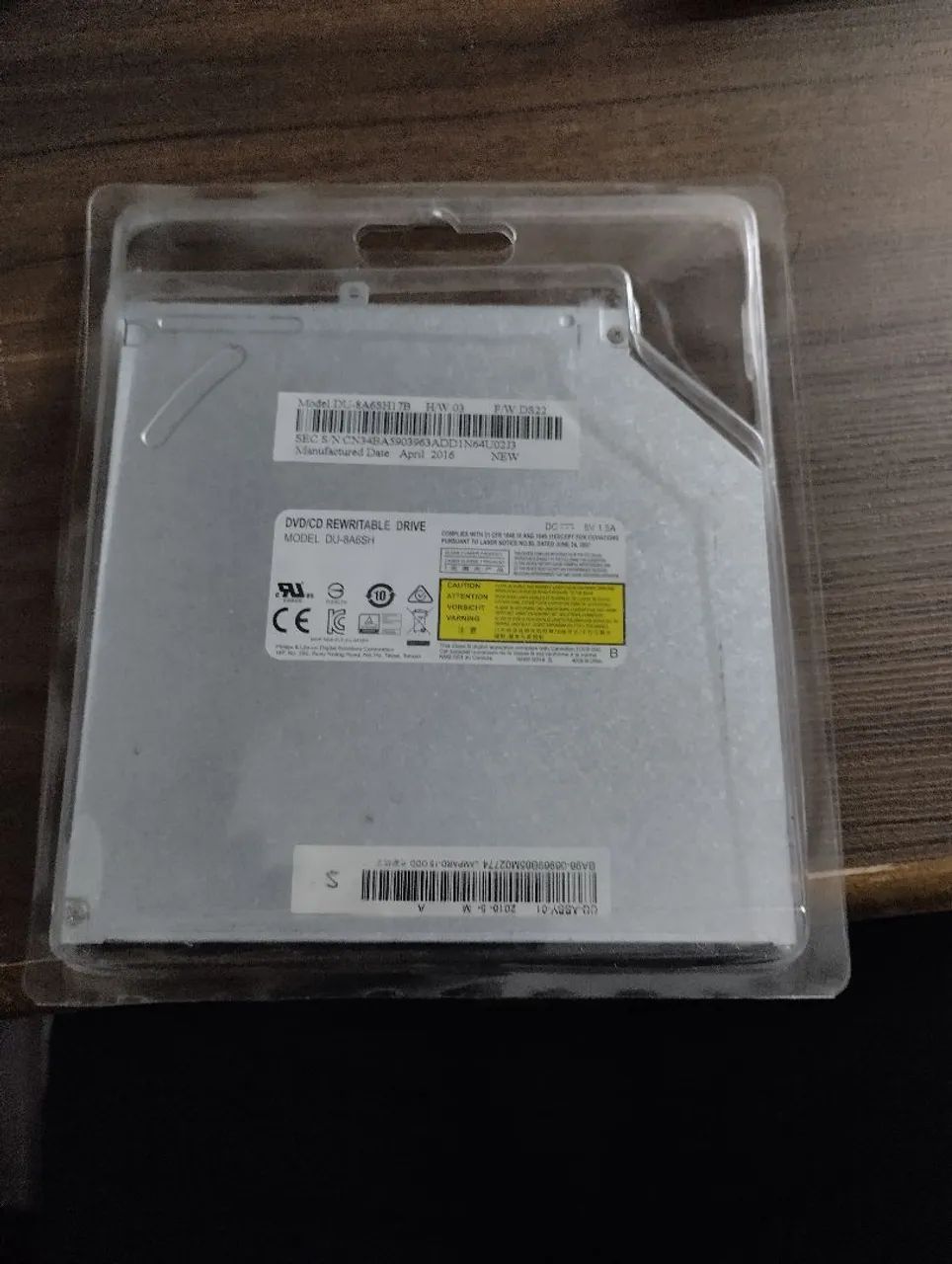 Leitor de DVD/CD interno notebook 