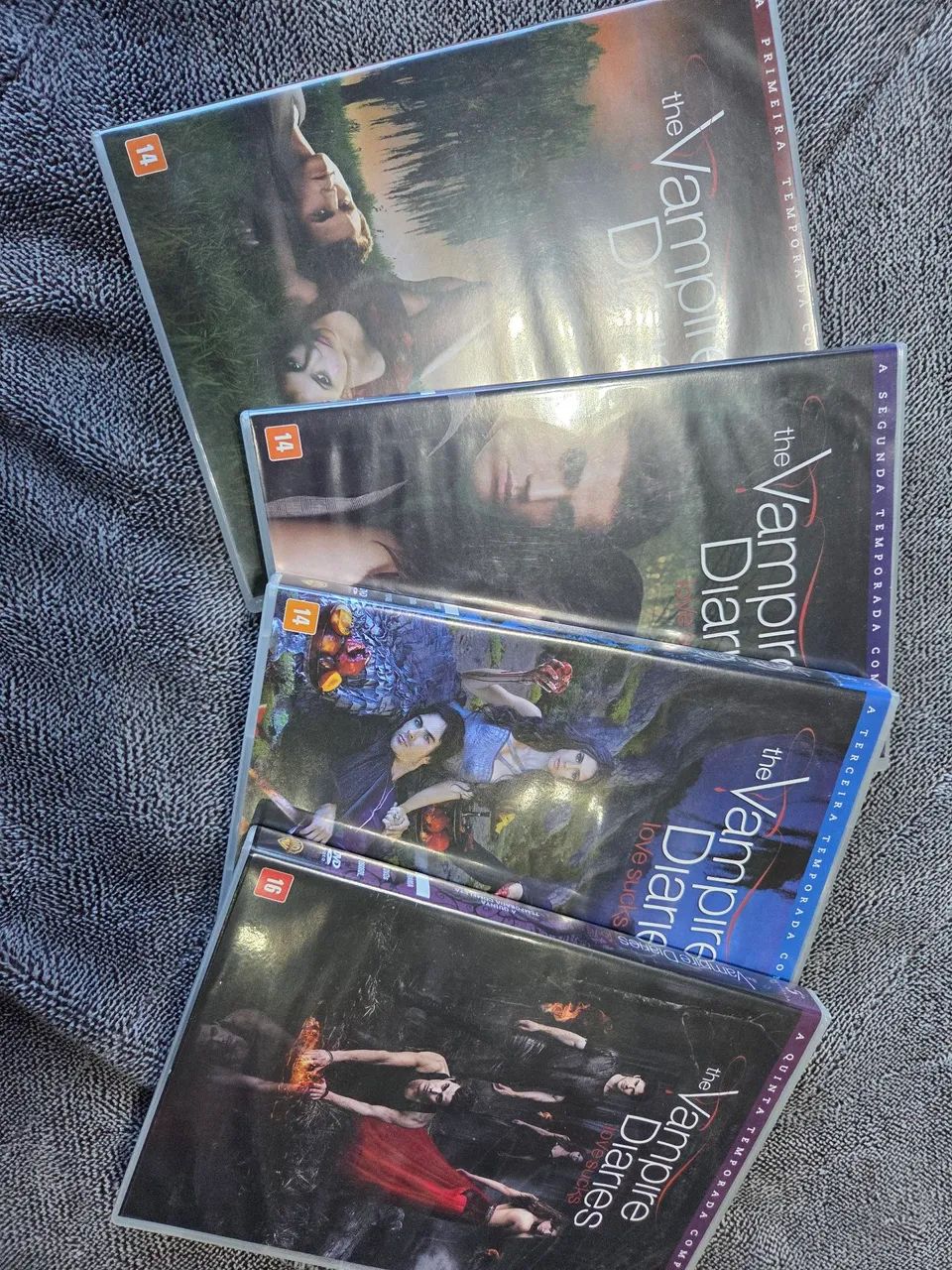 Coleção DVDs Vampire Diaries
