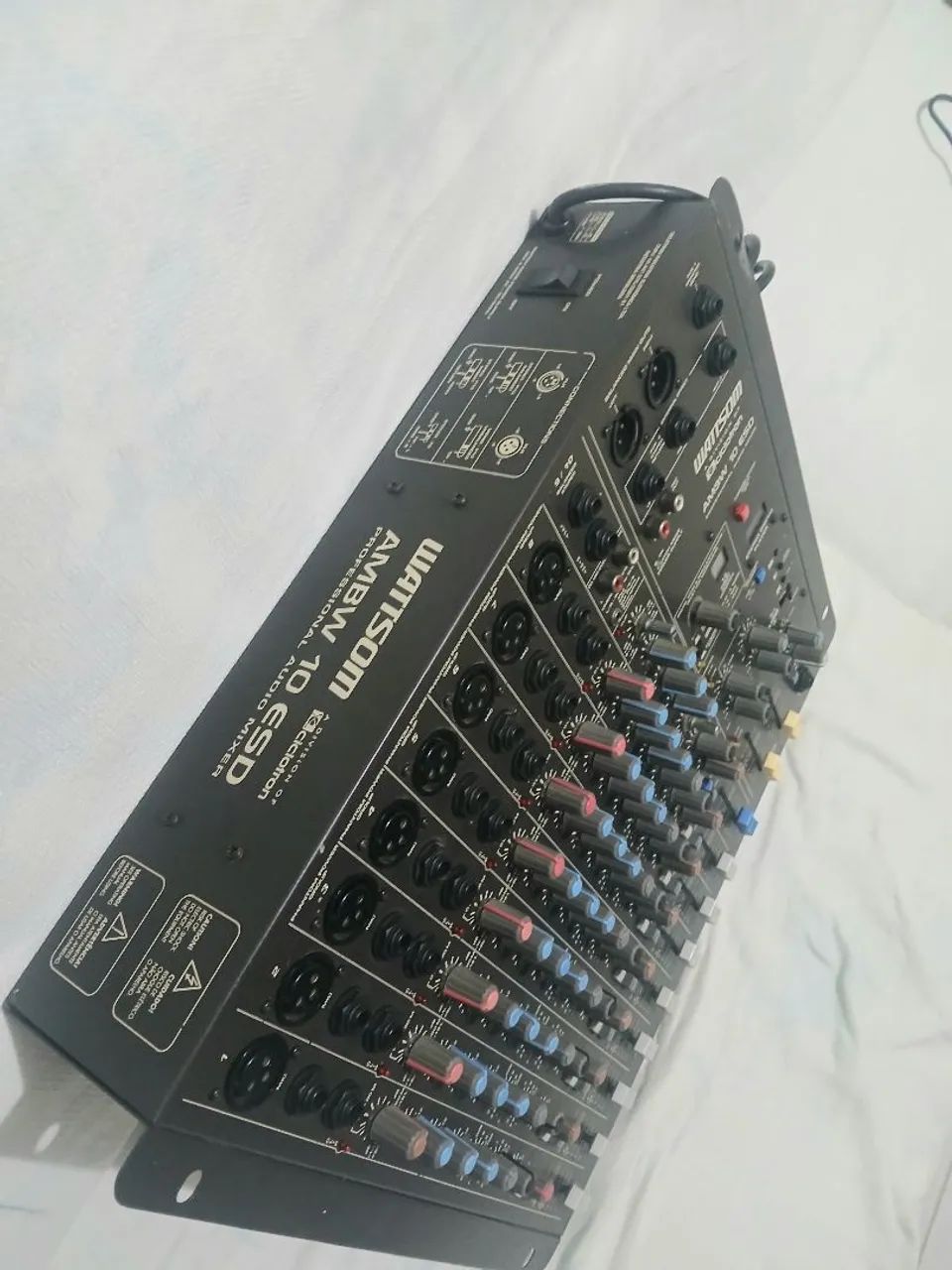 Mesa de som wattsom 10 canais com efeito  - Foto 2