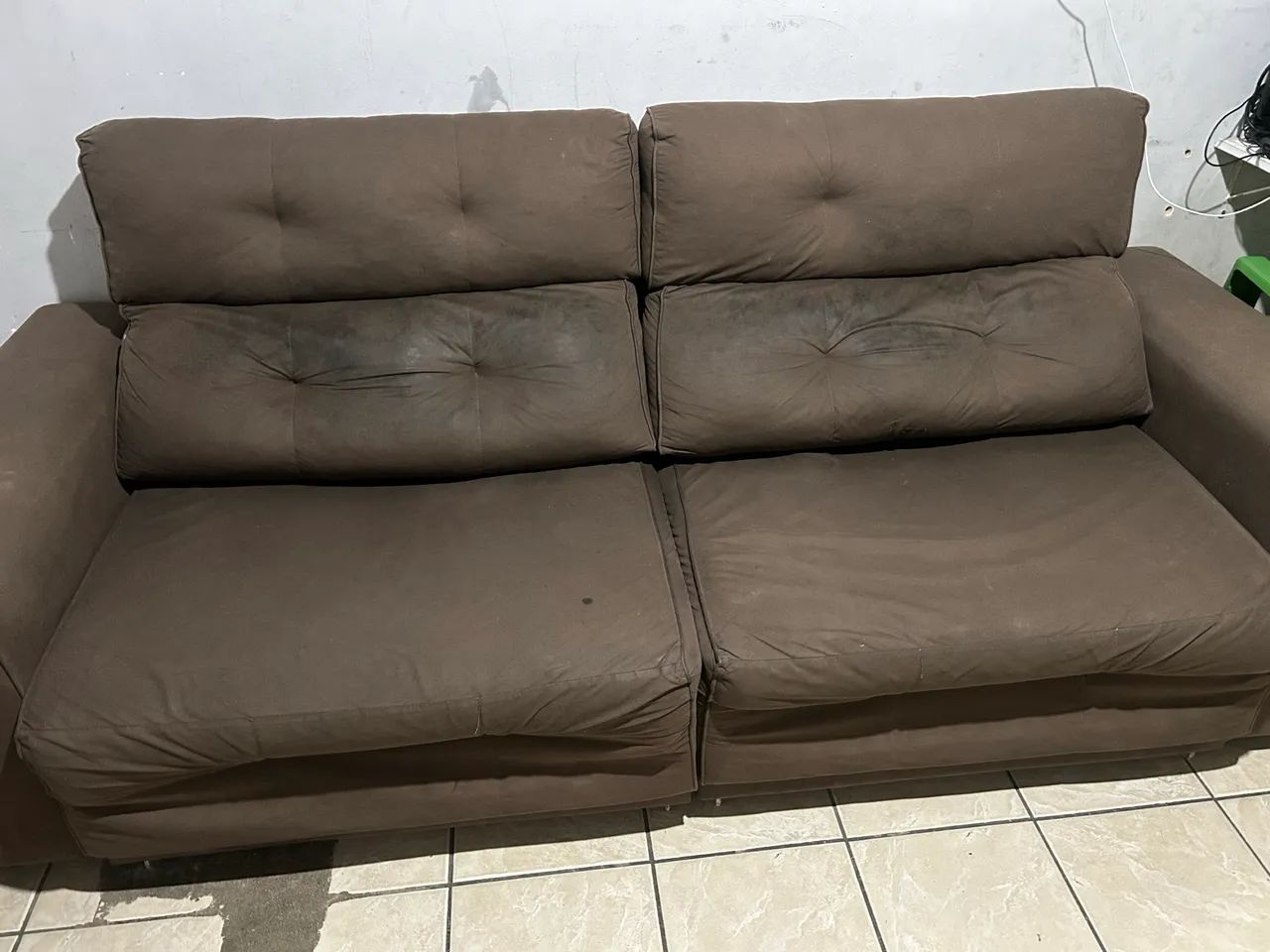 Sofá retrátil e inclinável , em perfeito estado!   - Foto 2