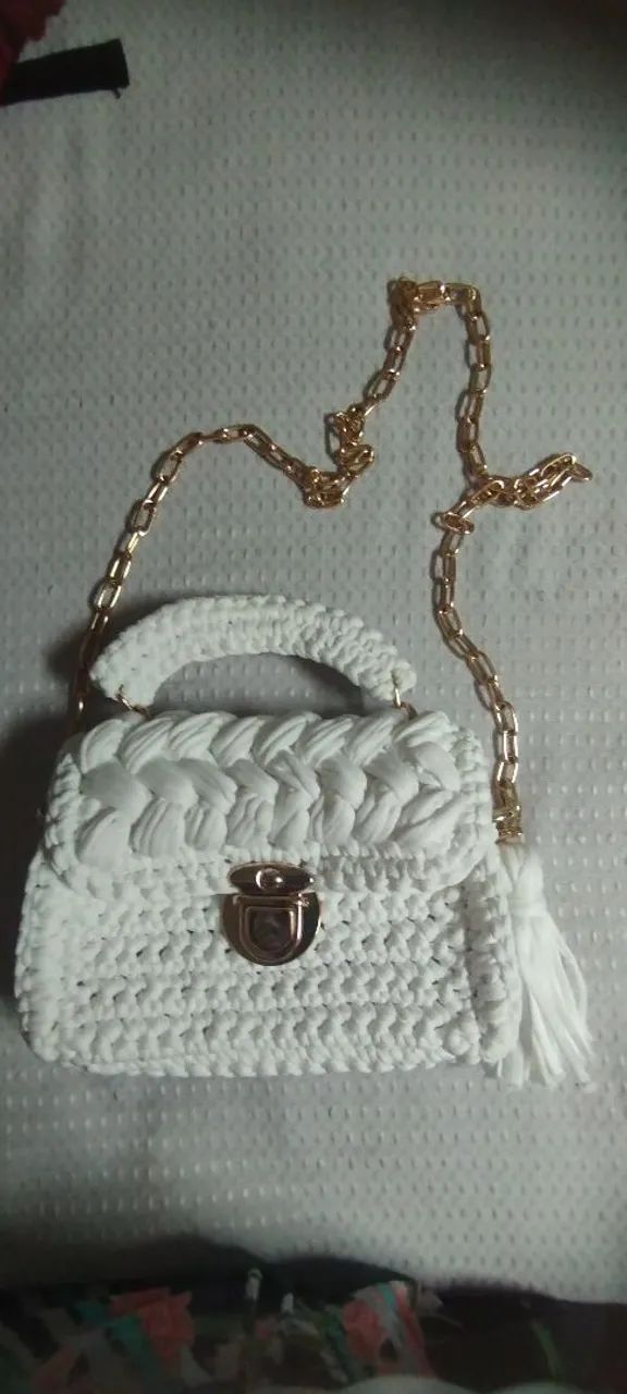 Bolsa de Crochê 