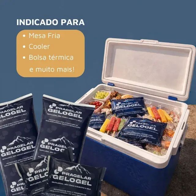 Pragelar gelogel 500 ml kit com6 - Foto 2