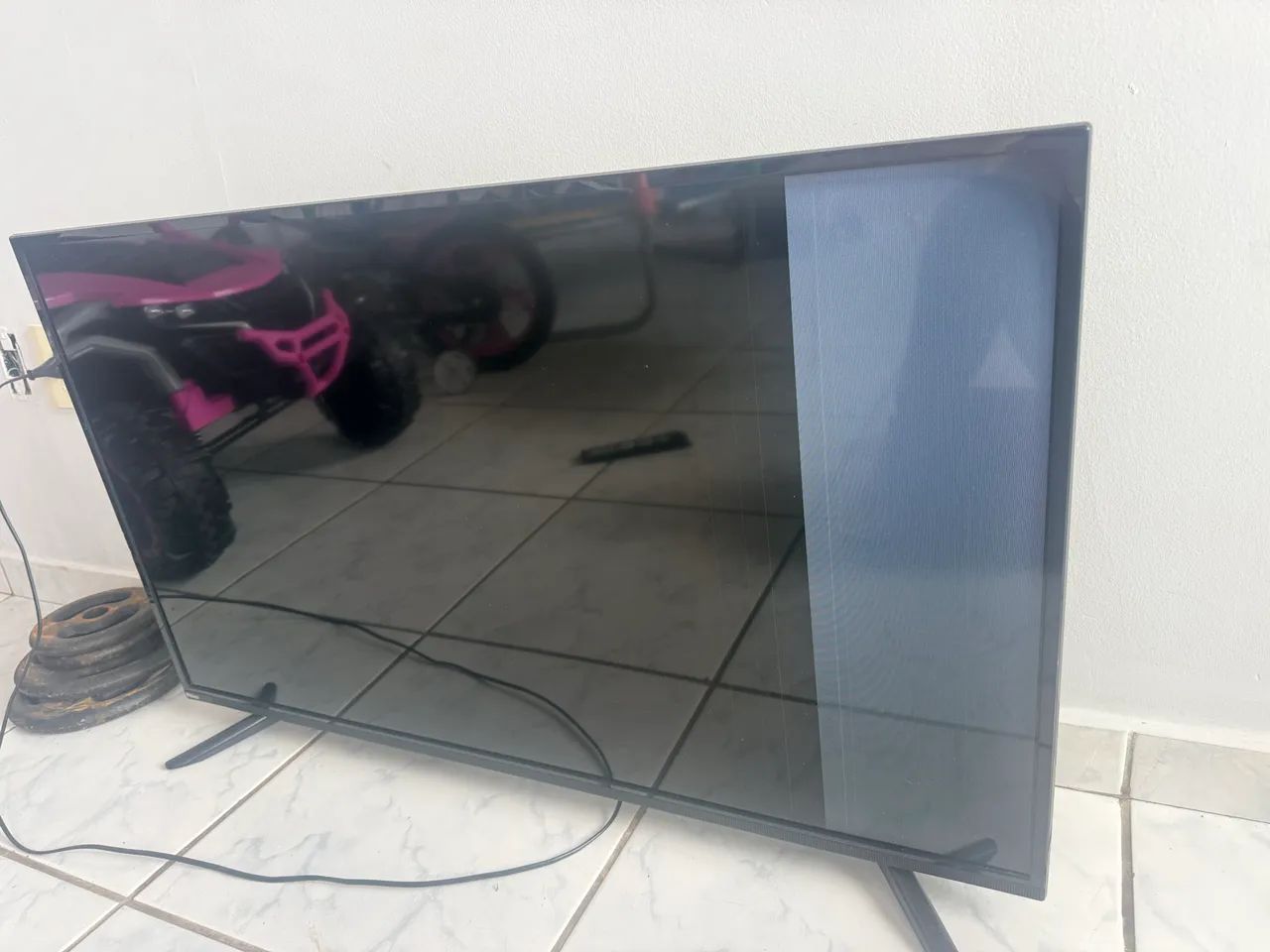 Vendo tv com defeito - Foto 5