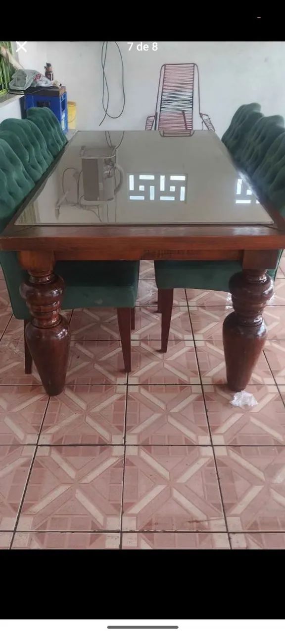 Mesa .maderia maciça  - Foto 2