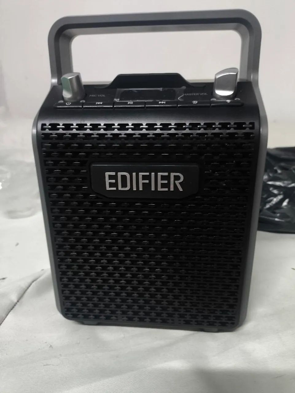 Caixa de som edifier karaokê