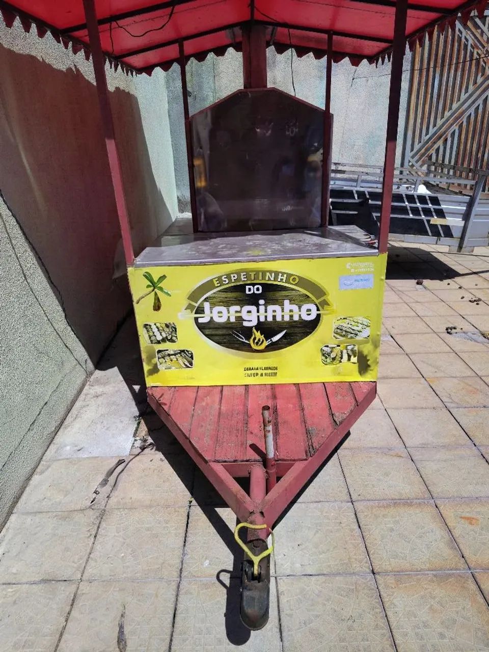 Carrinho de churrasquinho 5.300$ - Foto 2