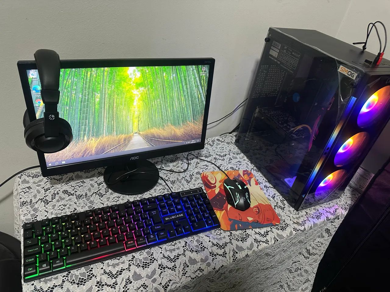 PC GAMER I5-9400F 9ª GERAÇÃO + RX 580 8GB + SSD 240GB | ACEITO TROCA / ACEITO PROPOSTA - Foto 4