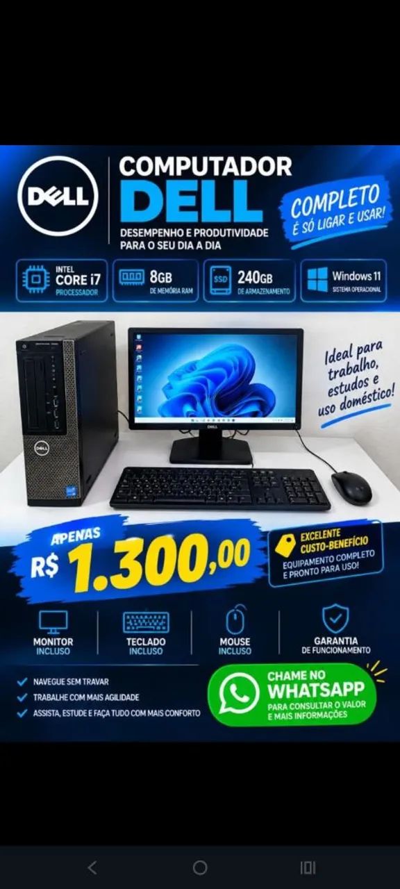 Venha comprar seu Computador com quem conhece do assunto