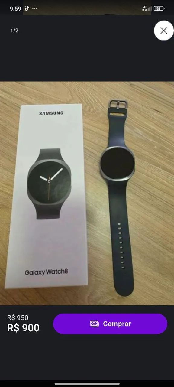 Samsung Galaxy watch 8 bt 40mm - Foto 2