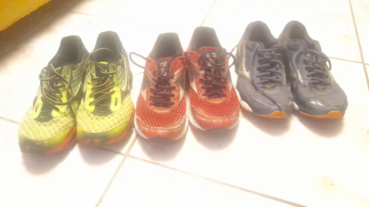 3 Mizuno pra arrumar 