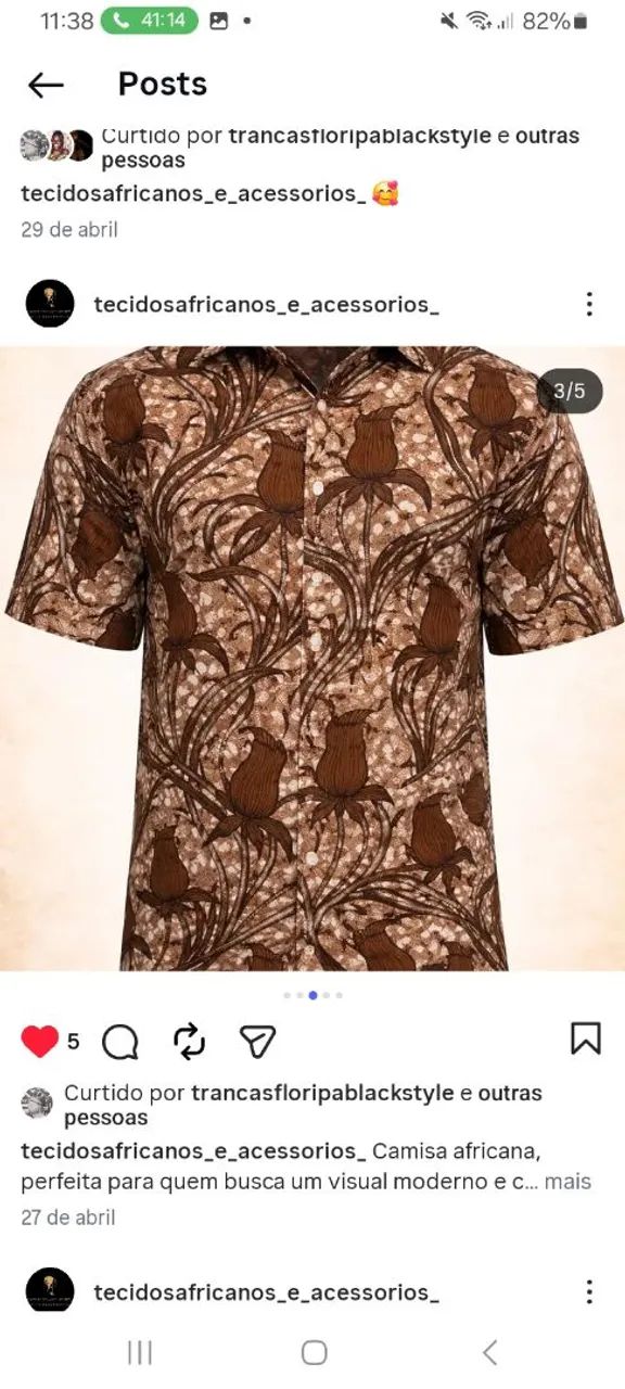 Camisas africanas 
