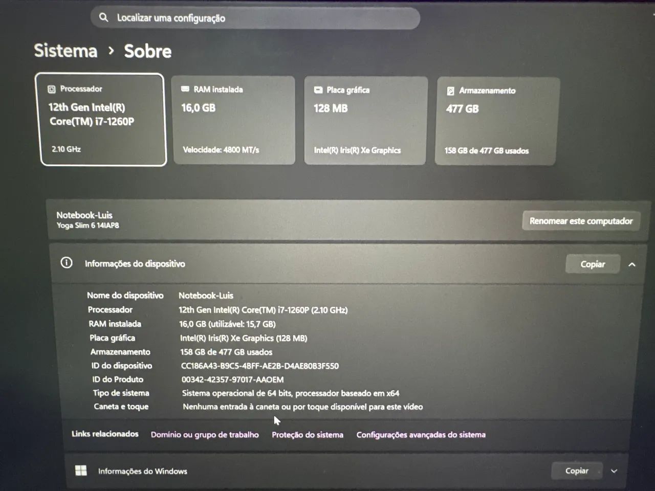 Lenovo Yoga Slim I6  - Foto 3